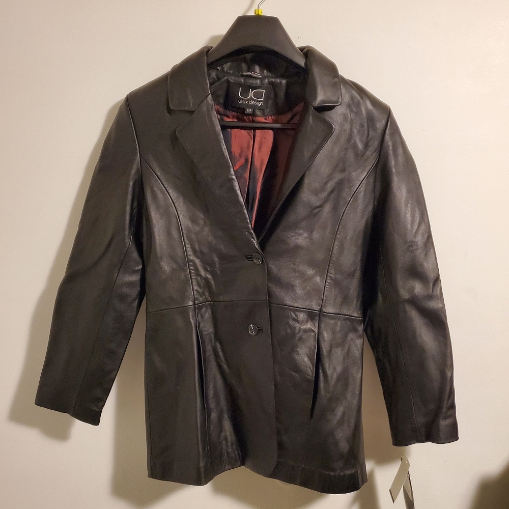 UTEX DESIGN LEATHER JACKET